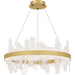 Myhouse Lighting Quoizel - PCAUR5030SGD - LED Chandelier - Aurelia - Soft Gold