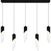 Myhouse Lighting Quoizel - PCAYS540MBK - LED Linear Chandelier - Alys - Matte Black