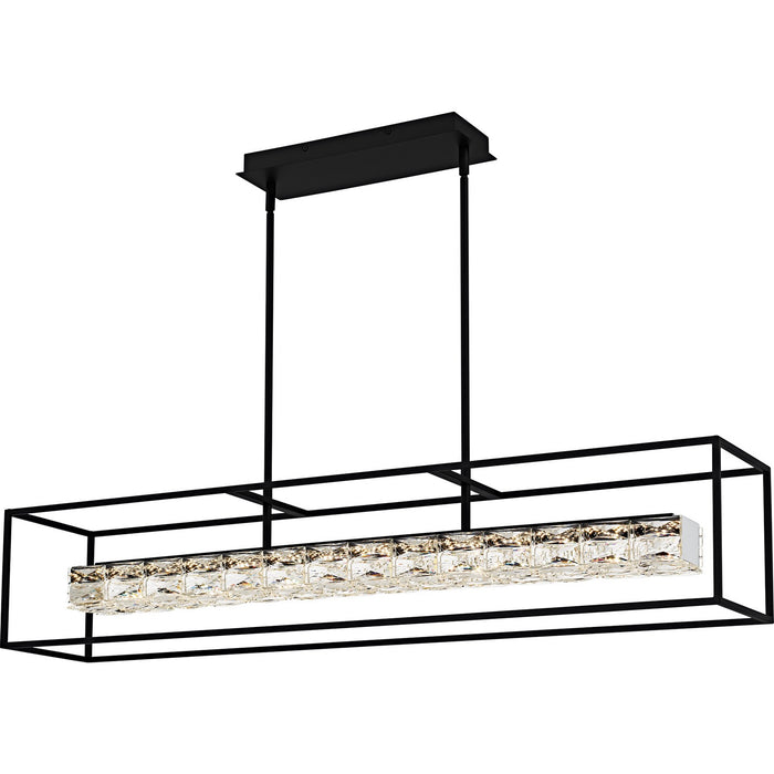 Myhouse Lighting Quoizel - PCDZ148MBK - LED Linear Chandelier - Dazzle - Matte Black