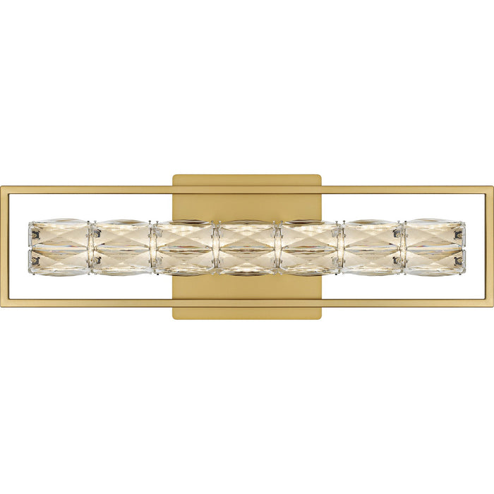 Myhouse Lighting Quoizel - PCDZ8524SGD - LED Bath Light - Dazzle - Soft Gold