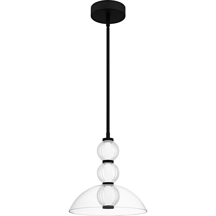 Myhouse Lighting Quoizel - PCELW1812MBK - LED Pendant - Elway - Matte Black