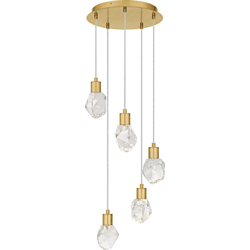 Myhouse Lighting Quoizel - PCSKY1812BRG - LED Pendant - Skye - Brushed Gold