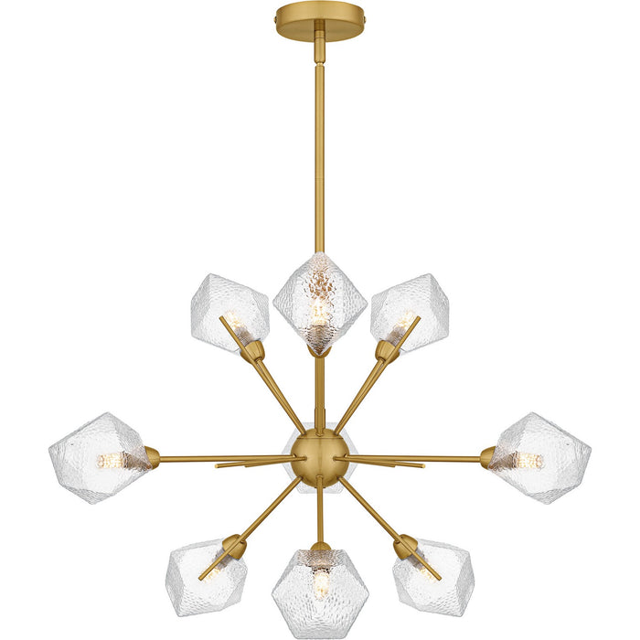 Myhouse Lighting Quoizel - PCSVD5034BRG - Nine Light Chandelier - Salvador - Brushed Gold