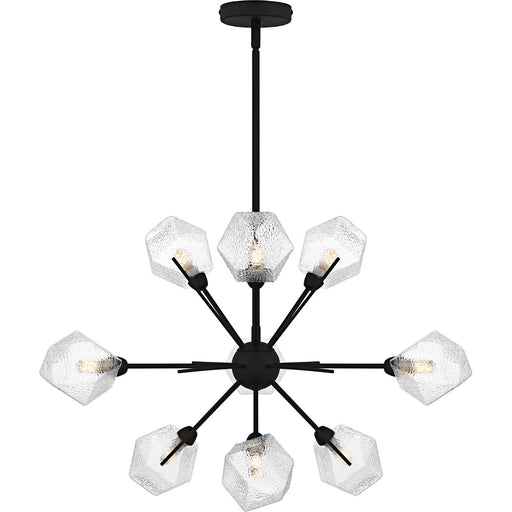 Myhouse Lighting Quoizel - PCSVD5034EK - Nine Light Chandelier - Salvador - Earth Black