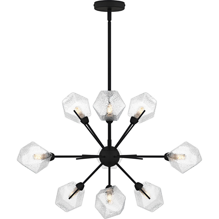 Myhouse Lighting Quoizel - PCSVD5034EK - Nine Light Chandelier - Salvador - Earth Black