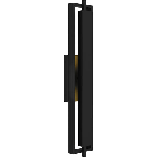 Myhouse Lighting Quoizel - PNT8506MBK - LED Outdoor Wall Lantern - Pointsett - Matte Black