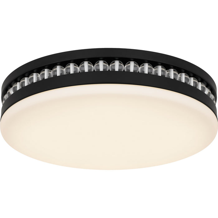 Myhouse Lighting Quoizel - QFL6785MBK - LED Flush Mount - Carey - Matte Black