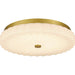 Myhouse Lighting Quoizel - QFL6787BRG - LED Flush Mount - Cherbury - Brushed Gold