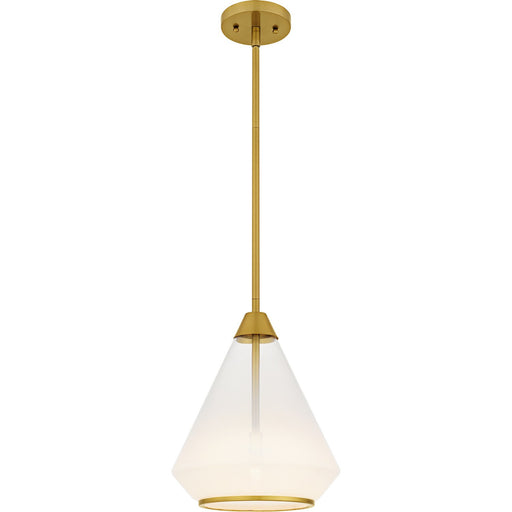 Myhouse Lighting Quoizel - QP6750BRG - One Light Mini Pendant - Haze - Brushed Gold