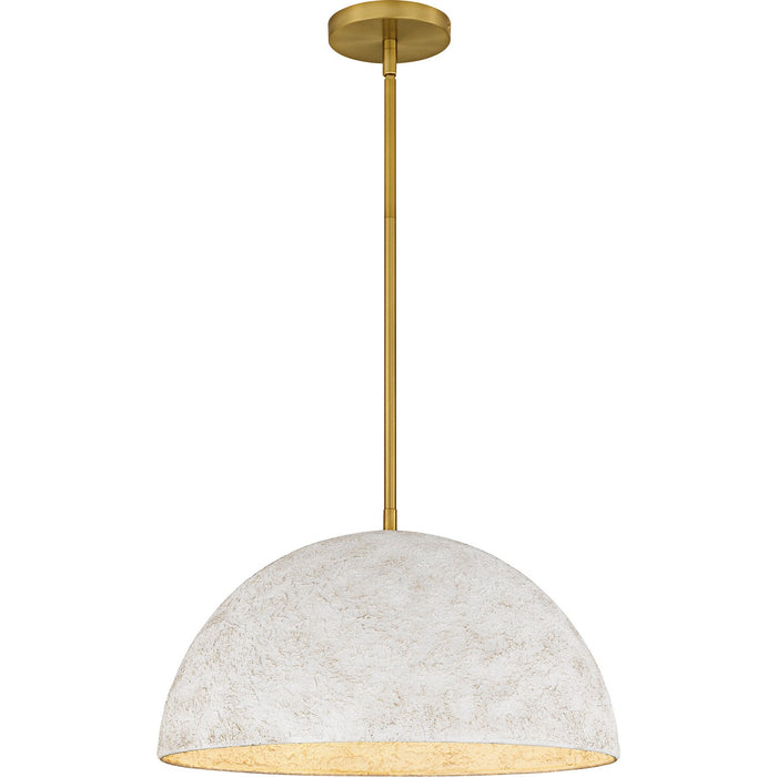 Myhouse Lighting Quoizel - QP6768BRG - Three Light Pendant - Portia - Brushed Gold