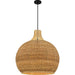 Myhouse Lighting Quoizel - QP6796MBK - Four Light Pendant - Sycamore - Matte Black