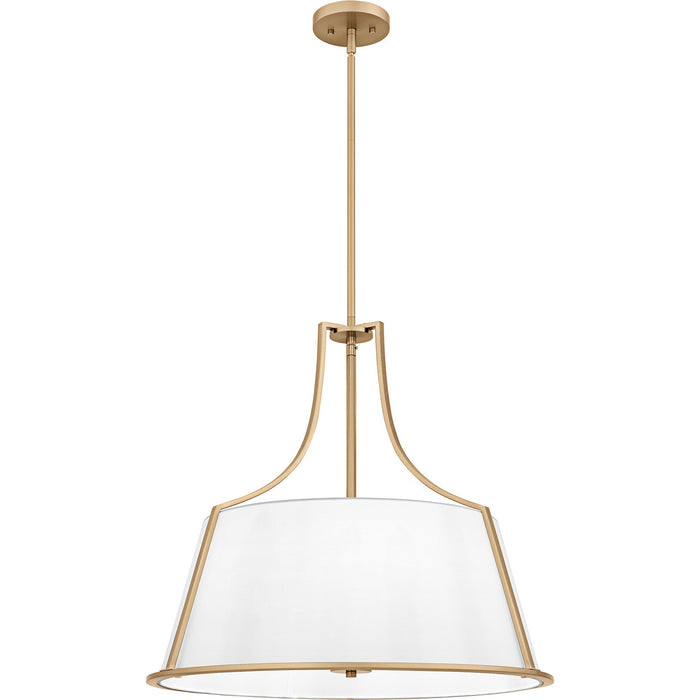 Myhouse Lighting Quoizel - QP6802BGD - Five Light Pendant - Harte - Bronze Gold