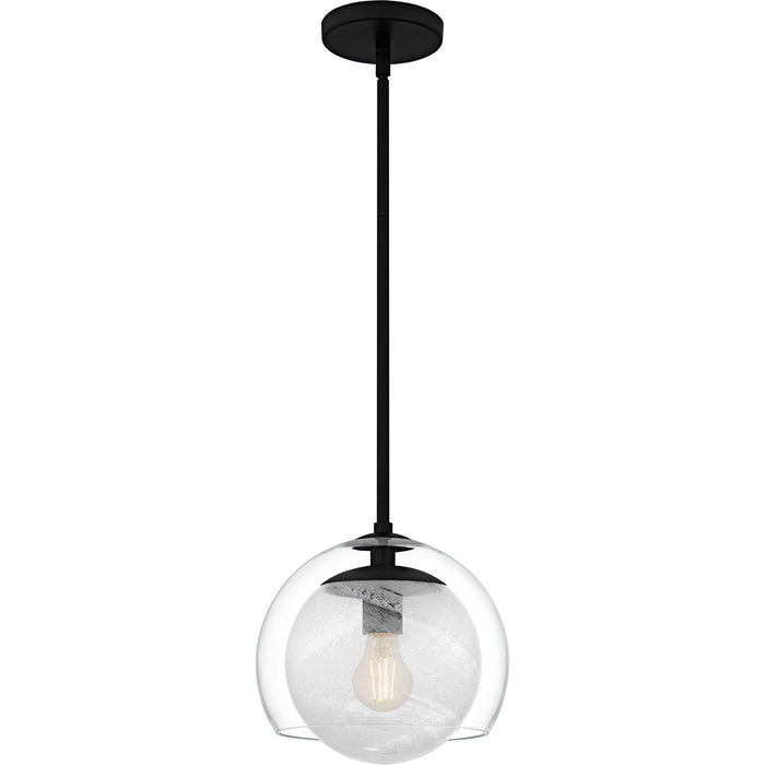 Myhouse Lighting Quoizel - QPP6774MBK - One Light Mini Pendant - Eslinger - Matte Black