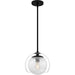 Myhouse Lighting Quoizel - QPP6774MBK - One Light Mini Pendant - Eslinger - Matte Black