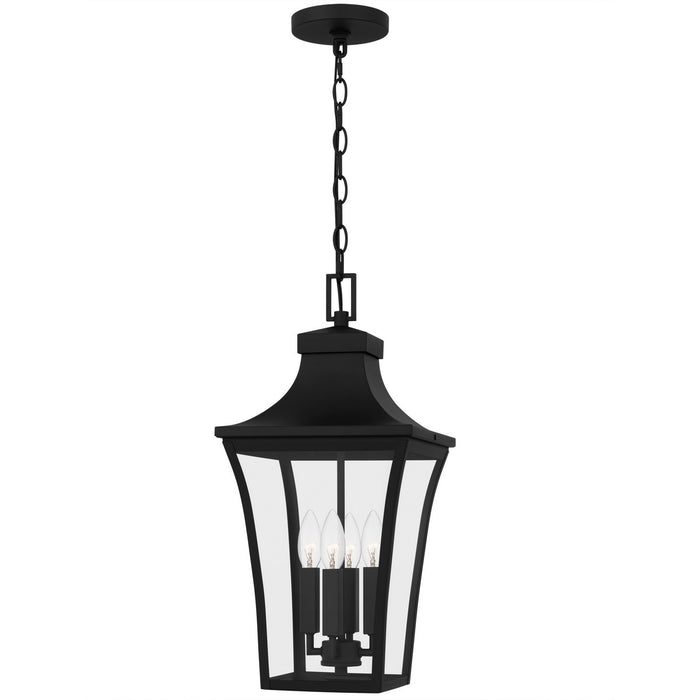 Myhouse Lighting Quoizel - QTN1910EK - Four Light Outdoor Hanging Lantern - Quentin - Earth Black