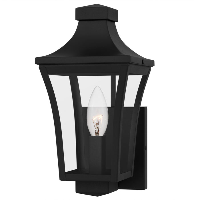 Myhouse Lighting Quoizel - QTN8406EK - One Light Outdoor Wall Lantern - Quentin - Earth Black