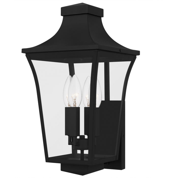 Myhouse Lighting Quoizel - QTN8410EK - Four Light Outdoor Wall Lantern - Quentin - Earth Black