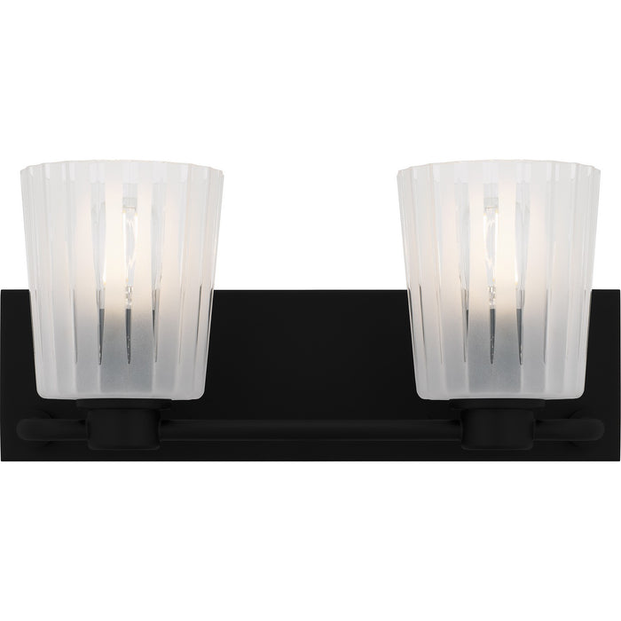 Myhouse Lighting Quoizel - RAY8616MBK - Two Light Bath - Gray - Matte Black