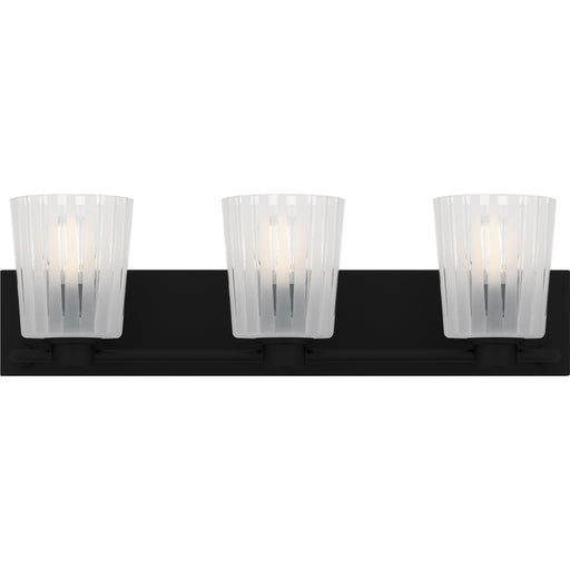 Myhouse Lighting Quoizel - RAY8624MBK - Three Light Bath - Gray - Matte Black