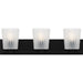 Myhouse Lighting Quoizel - RAY8624MBK - Three Light Bath - Gray - Matte Black