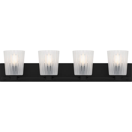 Myhouse Lighting Quoizel - RAY8632MBK - Four Light Bath - Gray - Matte Black