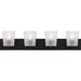 Myhouse Lighting Quoizel - RAY8632MBK - Four Light Bath - Gray - Matte Black