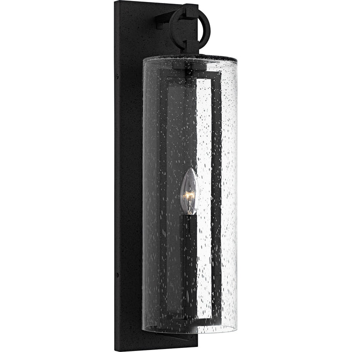 Myhouse Lighting Quoizel - RDN8406SBK - One Light Outdoor Wall Lantern - Redan - Stone Black