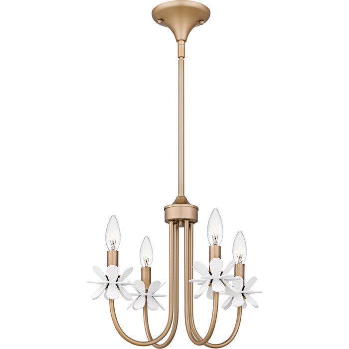 Myhouse Lighting Quoizel - REY5016BGD - Four Light Chandelier - Remy - Bronze Gold