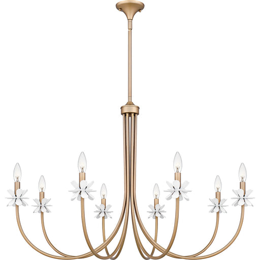 Myhouse Lighting Quoizel - REY5042BGD - Six Light Chandelier - Remy - Bronze Gold