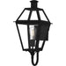 Myhouse Lighting Quoizel - RO8410EK - One Light Outdoor Wall Lantern - Rue De Royal - Earth Black