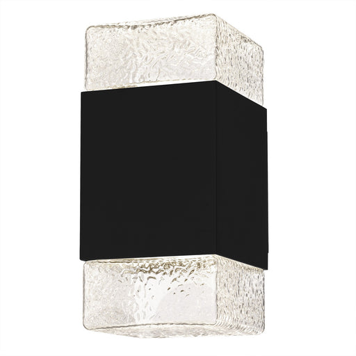 Myhouse Lighting Quoizel - SAX8305MBK - LED Outdoor Wall Lantern - Saxton - Matte Black