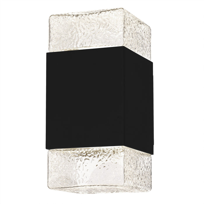 Myhouse Lighting Quoizel - SAX8305MBK - LED Outdoor Wall Lantern - Saxton - Matte Black