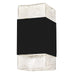 Myhouse Lighting Quoizel - SAX8305MBK - LED Outdoor Wall Lantern - Saxton - Matte Black
