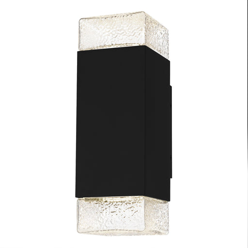 Myhouse Lighting Quoizel - SAX8405MBK - LED Outdoor Wall Lantern - Saxton - Matte Black