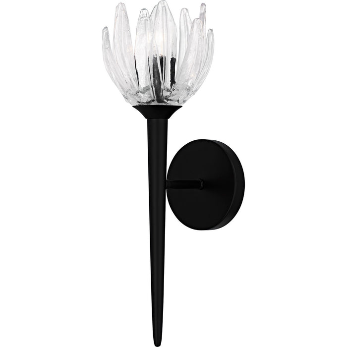 Myhouse Lighting Quoizel - SHA8806MBK - One Light Wall Sconce - Shea - Matte Black