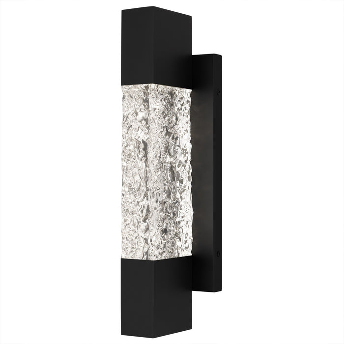 Myhouse Lighting Quoizel - SOL8404MBK - LED Outdoor Wall Lantern - Solace - Matte Black
