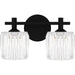 Myhouse Lighting Quoizel - SPD8614MBK - LED Bath - Spade - Matte Black