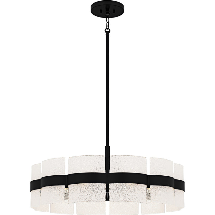 Myhouse Lighting Quoizel - SWE2830MBK - Six Light Pendant - Sweeney - Matte Black