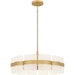 Myhouse Lighting Quoizel - SWE2830SGD - Six Light Pendant - Sweeney - Soft Gold