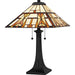 Myhouse Lighting Quoizel - TF6814MBK - Two Light Table Lamp - Kaylor - Matte Black