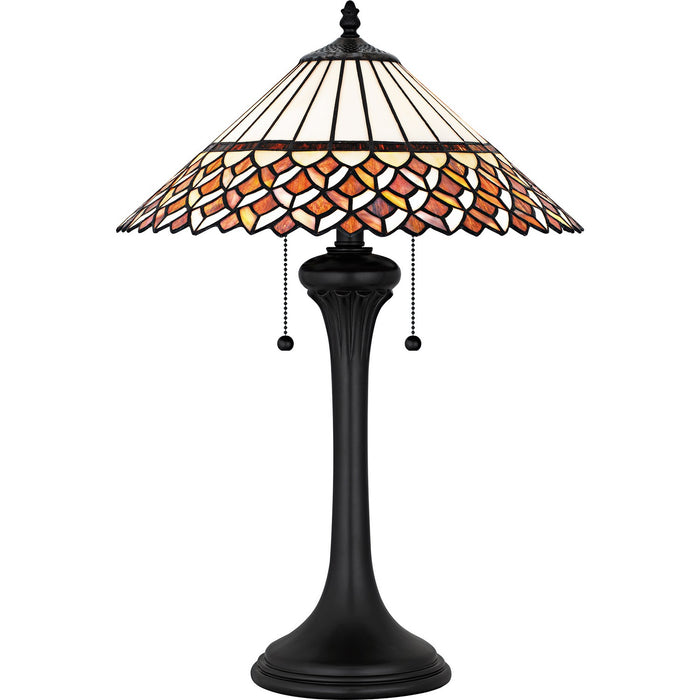 Myhouse Lighting Quoizel - TF6815MBK - Two Light Table Lamp - Isla - Matte Black