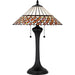 Myhouse Lighting Quoizel - TF6815MBK - Two Light Table Lamp - Isla - Matte Black