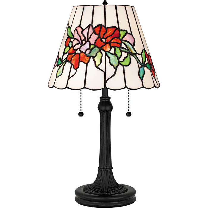 Myhouse Lighting Quoizel - TF6817MBK - Two Light Table Lamp - Aurora - Matte Black
