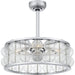 Myhouse Lighting Quoizel - TRK3123C - Four Light Fan Light - Terrarock - Polished Chrome