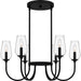 Myhouse Lighting Quoizel - VSC5028MBK - Six Light Chandelier - Viscount - Matte Black