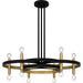 Myhouse Lighting Quoizel - WID5030MBK - Six Light Chandelier - Winsland - Matte Black