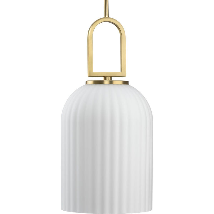 Myhouse Lighting Progress Lighting - P500482-191 - One Light Pendant - Stanza - Brushed Gold