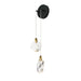 Myhouse Lighting ET2 - E11072-122BKPG - LED Wall Sconce - Pebble - Black / Polished Gold