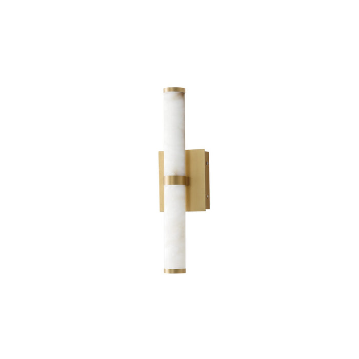 Myhouse Lighting ET2 - E11201-WAGLD - LED Bath Vanity - Aragon - White Alabaster / Gold