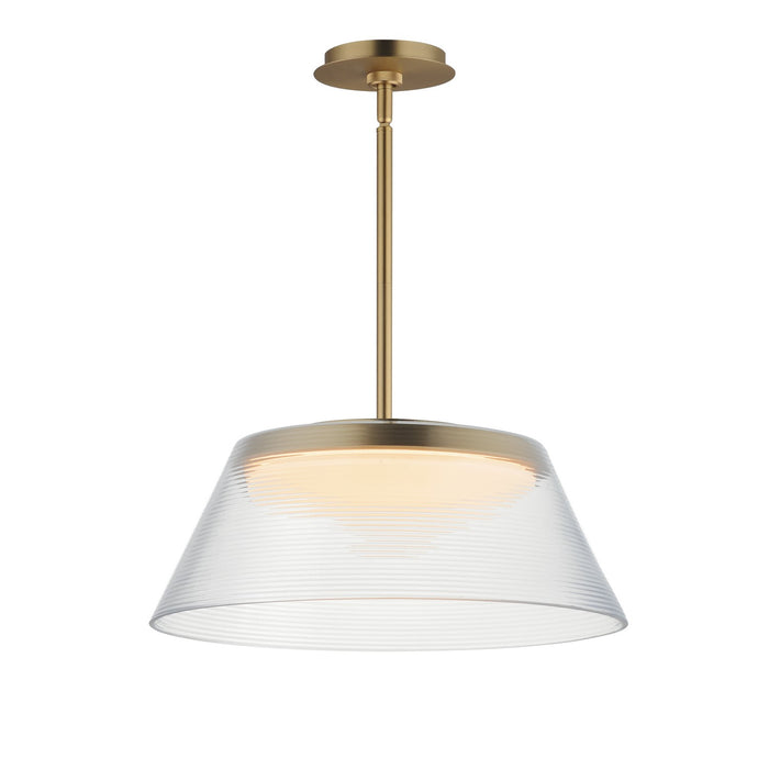 Myhouse Lighting ET2 - E22088-144SBR - LED Pendant - Jensen - Satin Brass